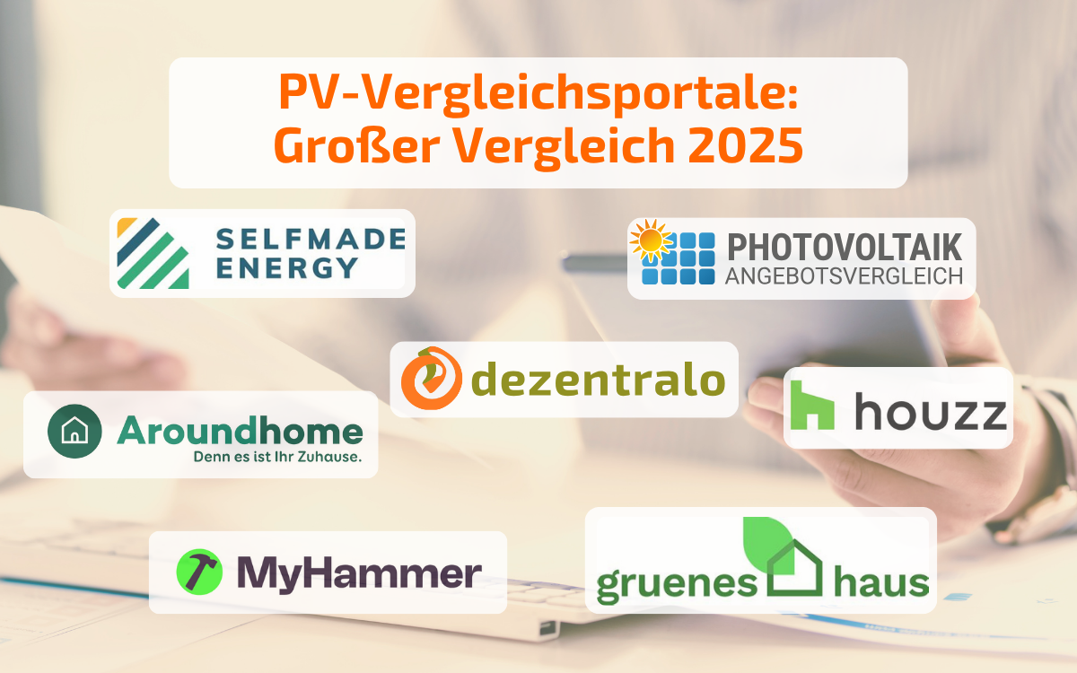 Photovoltaik Vergleichsportale: die besten Anbieter 2025 - dezentralo