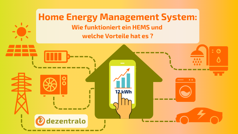 Home Energy Management System: Wie funktioniert ein HEMS und wo kann ich am meisten sparen? - dezentralo
