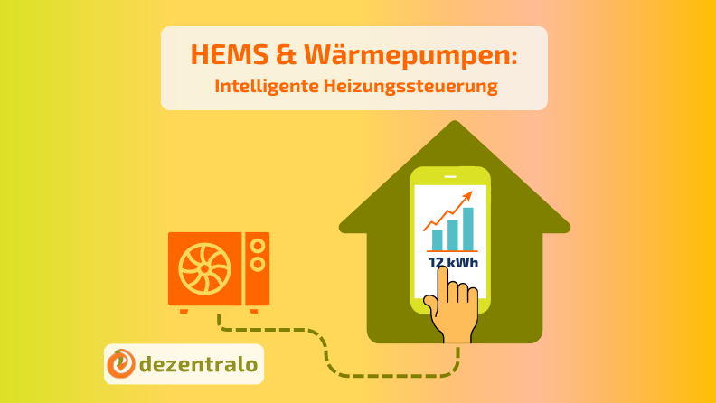 HEMS & Wärmepumpe: Mit PV heizen & Kosten senken | 2026 - dezentralo