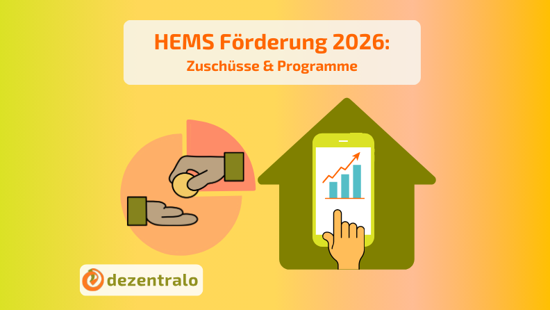 HEMS-Förderung 2026: Wie kann ich mir ein HEMS fördern lassen? - dezentralo