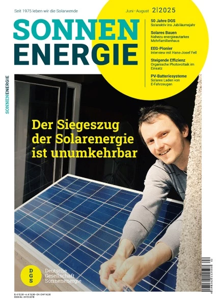 Cover der Zeitschrift SONNENENERGIE