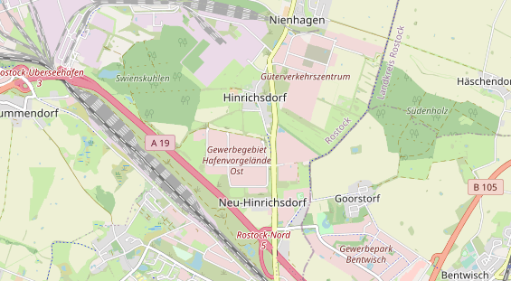 PV für Industrie und Gewerbe auf Karte
