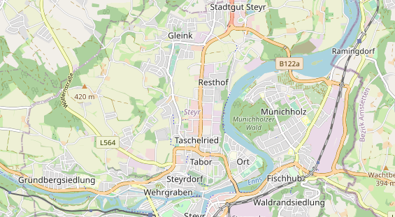 PV Anbieter auf Karte