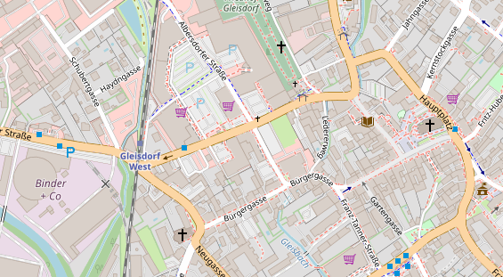 Wärmepumpe auf Satellitenbild