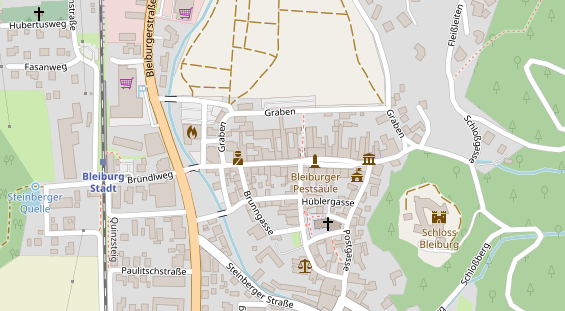 Handwerker auf Karte