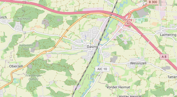 PV für Industrie und Gewerbe auf Karte