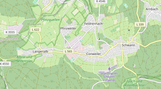 PV Anbieter auf Karte