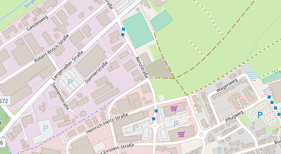 PV Anbieter auf Satellitenbild