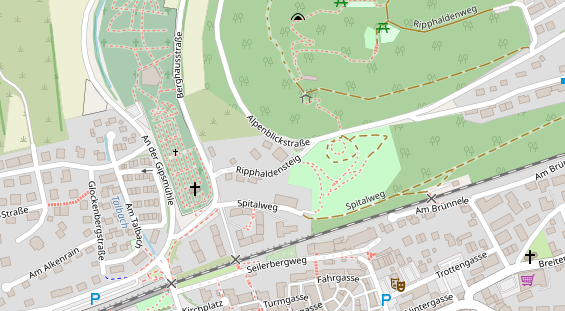 PV Anbieter auf Satellitenbild