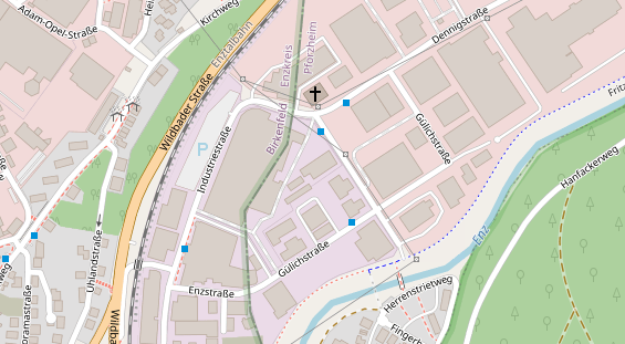 PV Anbieter auf Satellitenbild