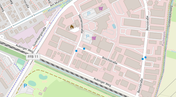 PV Anbieter auf Satellitenbild