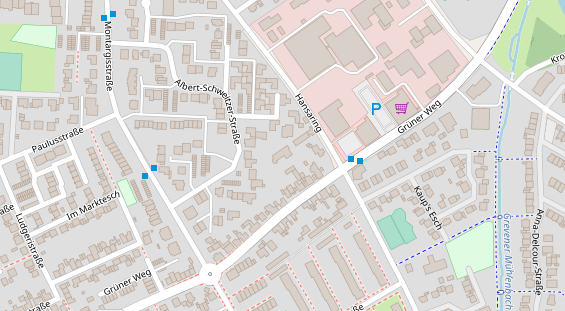 Handwerker auf Karte