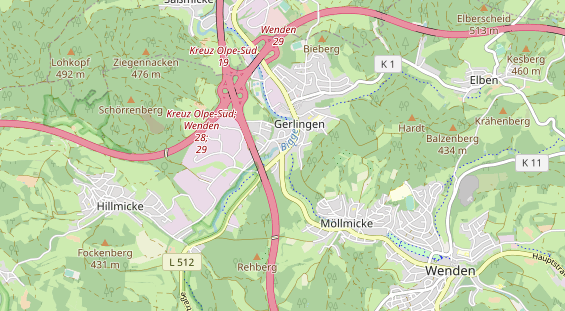 PV Anbieter auf Karte