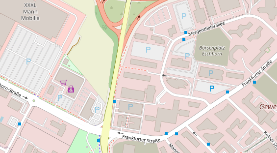 PV Anbieter auf Satellitenbild