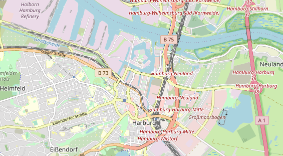 PV für Industrie und Gewerbe auf Karte