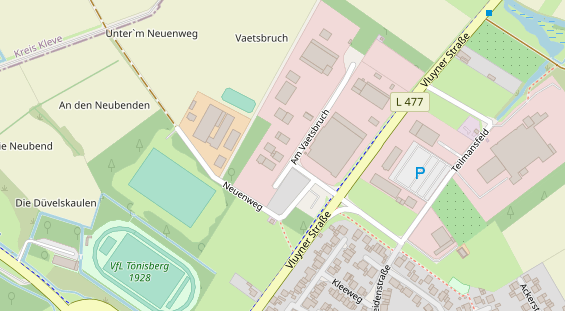 Wärmepumpe auf Satellitenbild