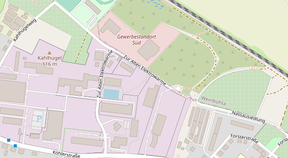 Wärmepumpe auf Satellitenbild