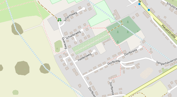 Handwerker auf Karte