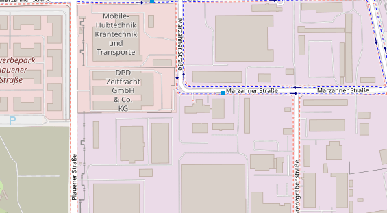 Wärmepumpe auf Satellitenbild