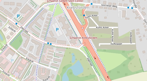 Handwerker auf Karte