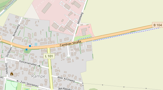 Wärmepumpe auf Satellitenbild