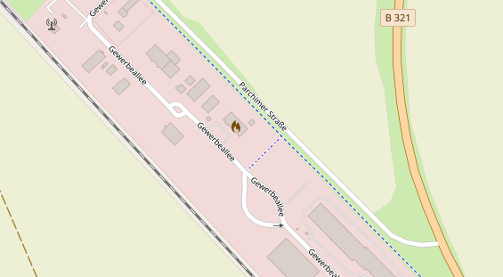 Wärmepumpe auf Satellitenbild