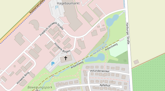 Wärmepumpe auf Satellitenbild