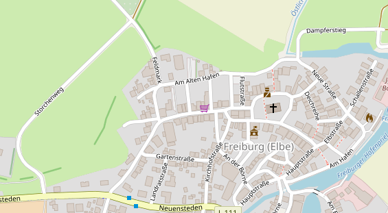 Wärmepumpe auf Satellitenbild