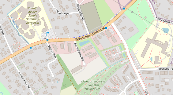 Wärmepumpe auf Satellitenbild