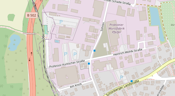 Wärmepumpe auf Satellitenbild