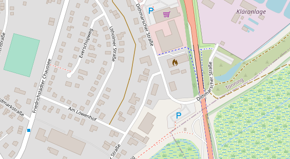 Wärmepumpe auf Satellitenbild