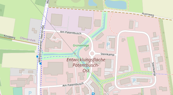 Wärmepumpe auf Satellitenbild