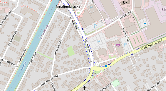 Wärmepumpe auf Satellitenbild