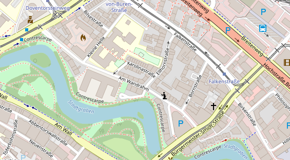 Wärmepumpe auf Satellitenbild