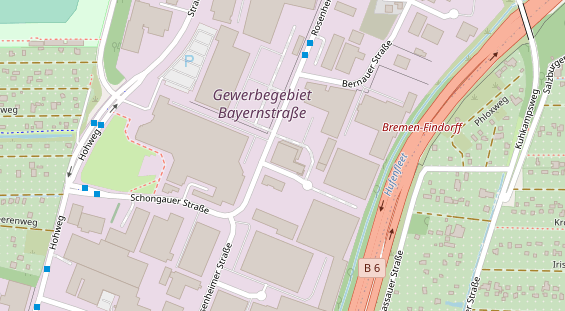 Wärmepumpe auf Satellitenbild