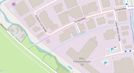 Wärmepumpe auf Satellitenbild