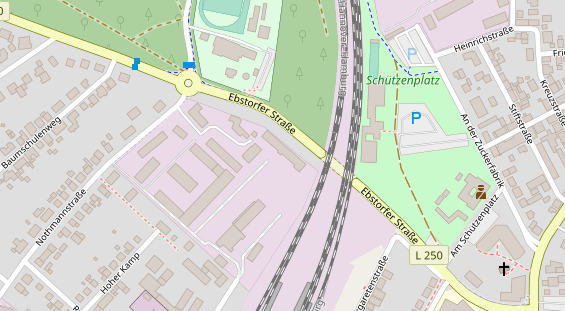 Wärmepumpe auf Satellitenbild