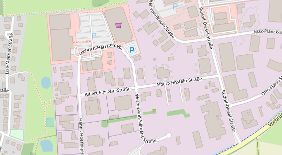 Wärmepumpe auf Satellitenbild