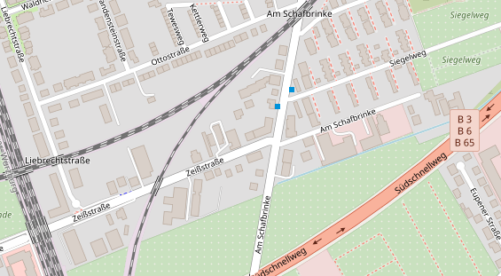 Wärmepumpe auf Satellitenbild