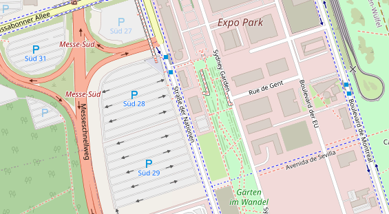 Wärmepumpe auf Satellitenbild