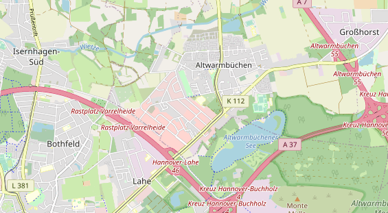 Wärmepumpe auf Karte