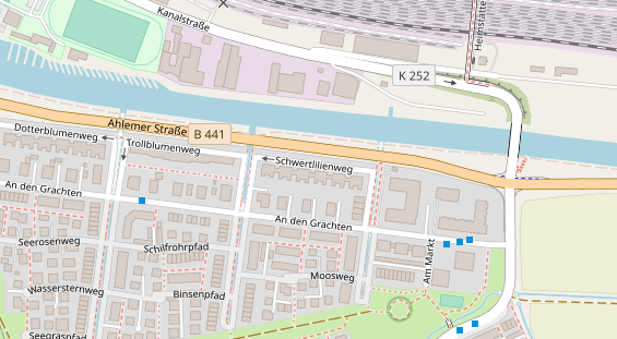Wärmepumpe auf Satellitenbild