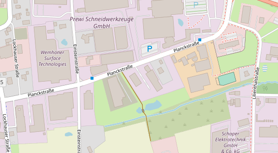 Wärmepumpe auf Satellitenbild