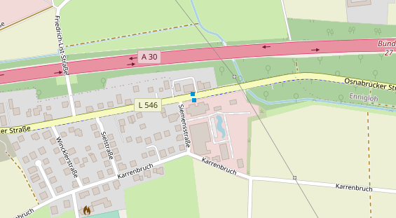 Wärmepumpe auf Satellitenbild