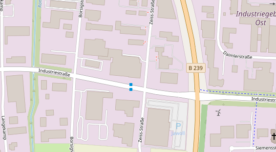 Wärmepumpe auf Satellitenbild