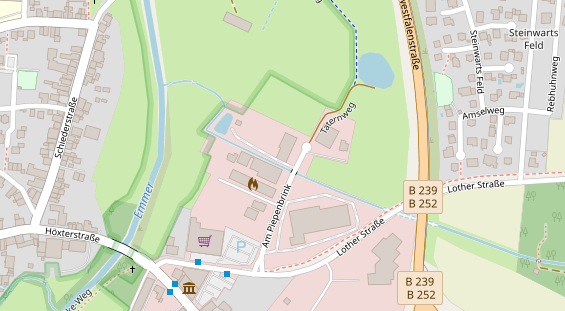 Wärmepumpe auf Satellitenbild