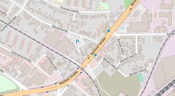 Wärmepumpe auf Satellitenbild