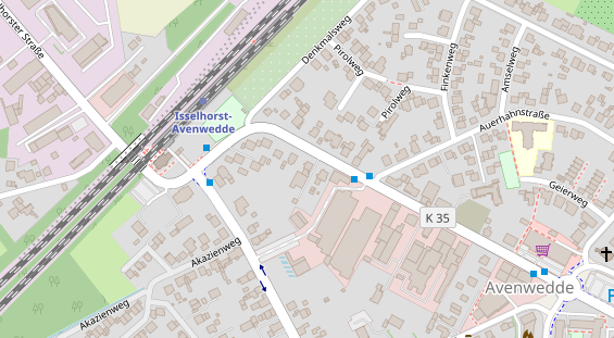 Wärmepumpe auf Satellitenbild