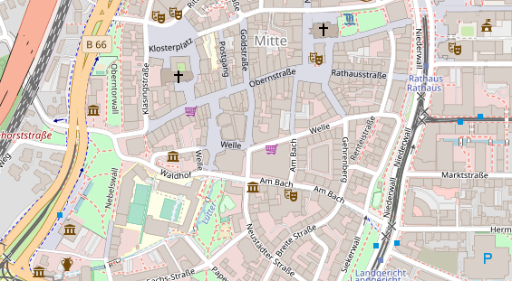 Wärmepumpe auf Satellitenbild