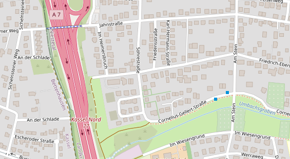 Wärmepumpe auf Satellitenbild